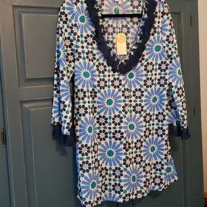 NWT Mud Pie Pool Cover Up.